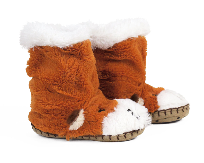 Kids Fox Slouch Slippers View 2