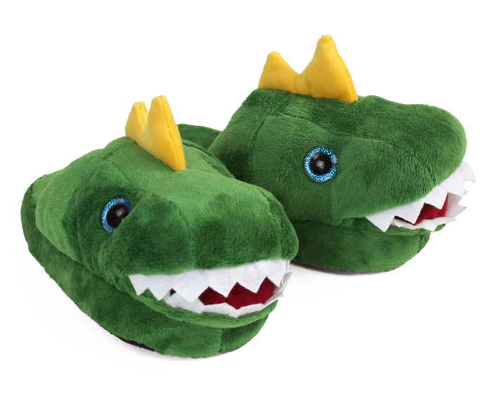 Kids Dinosaur Slippers View 1