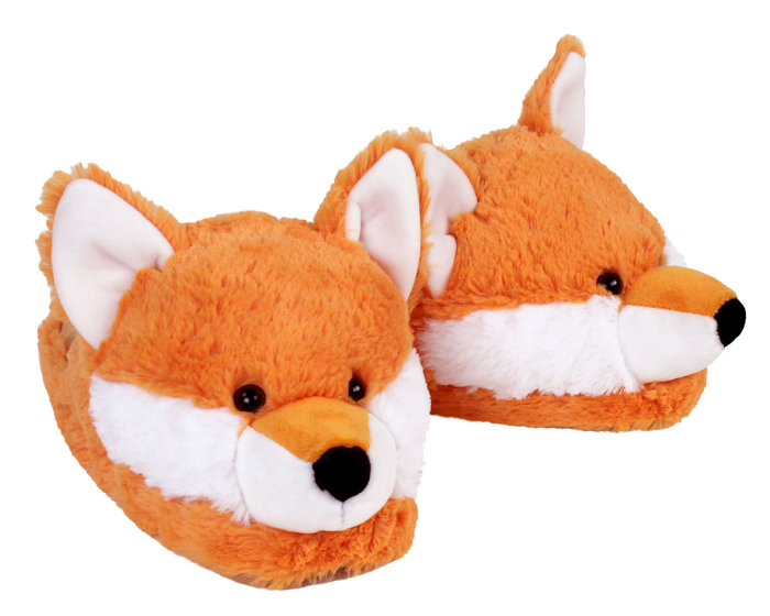 Fox Slippers 3/4 View