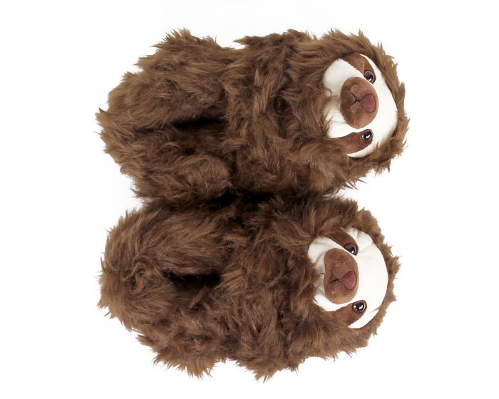 Sloth Slippers Top View