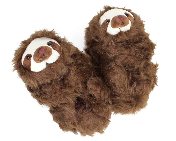 Sloth Slippers View 1