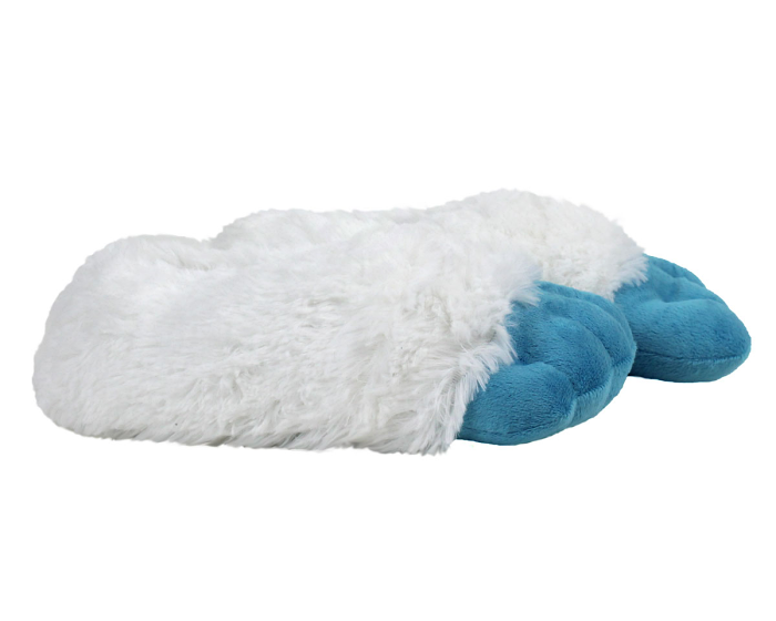 Abominable Snowman Yeti Feet Slippers Side View