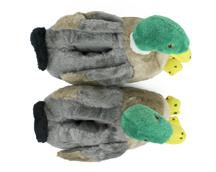 Mallard Duck Slippers Top View