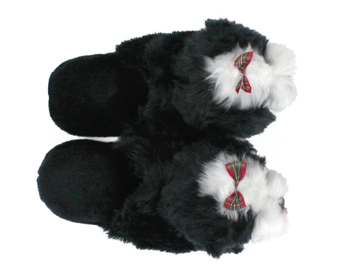 Shih-Tzu Dog Slippers Top View