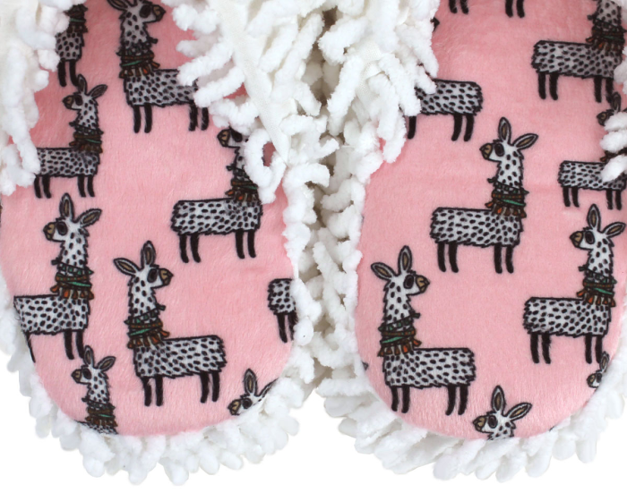 Llama Spa Slippers Close Up