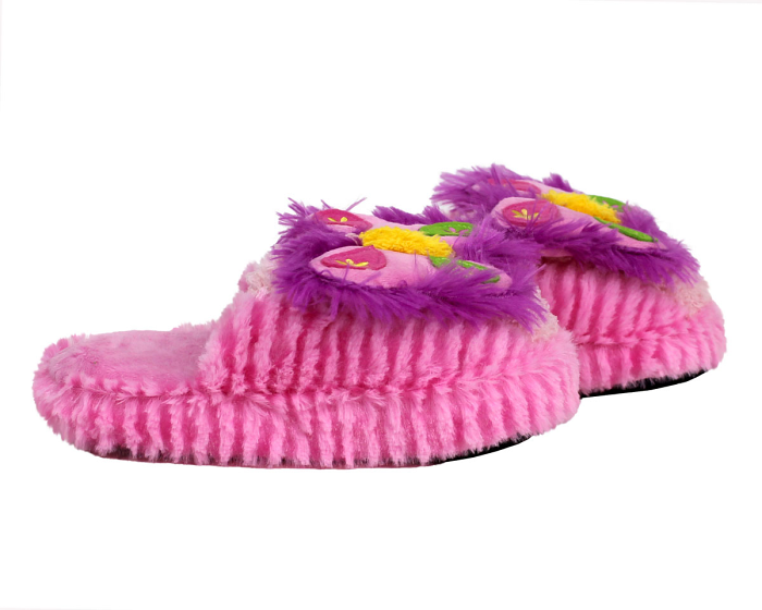 Kids Butterfly Slippers Side View