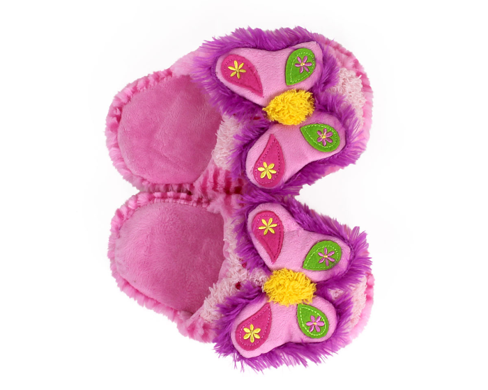 Kids Butterfly Slippers Top View