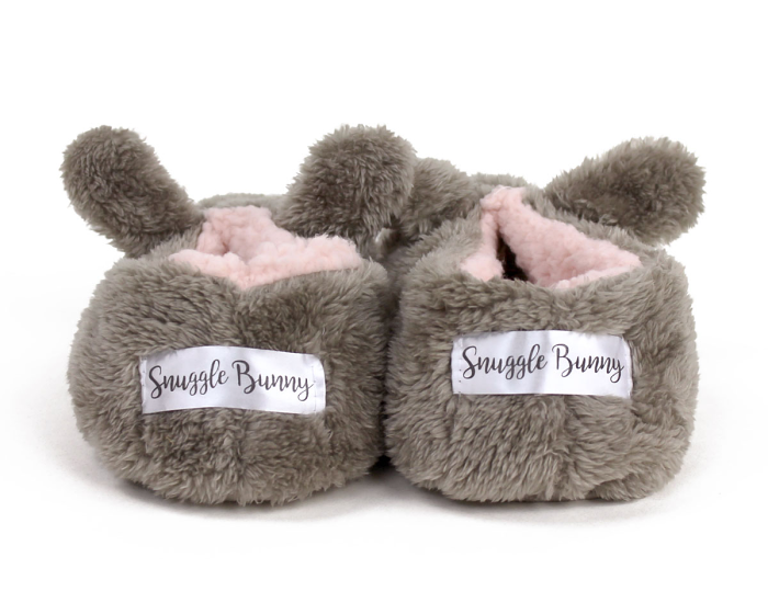 Snuggle Bunny Sock Slippers Back View