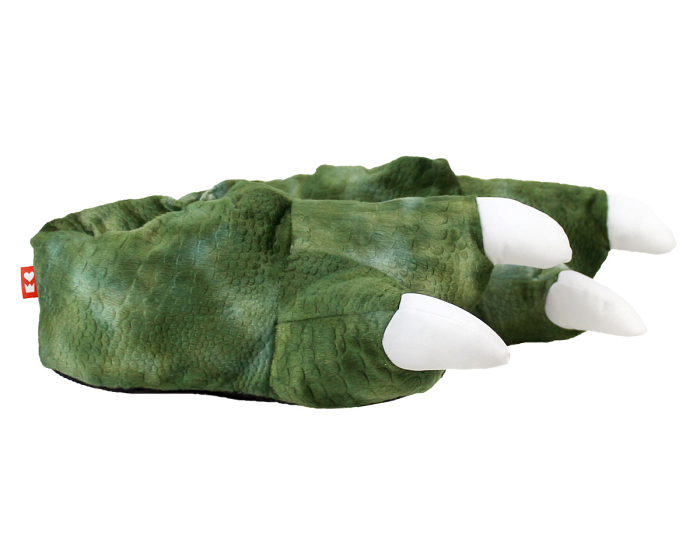 Dinosaur Feet Slippers With Sound Side View