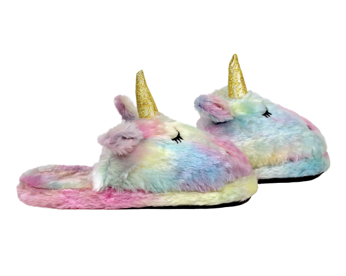 Unicorn Slippers Side View