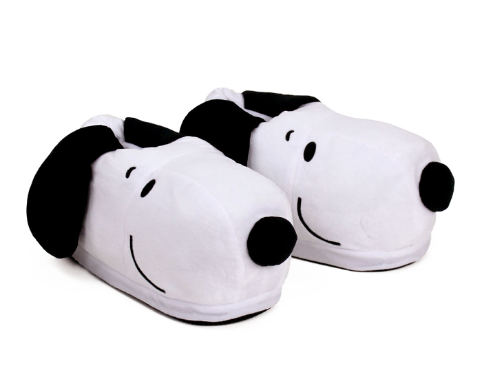 Snoopy USB Heated Slippers 3/4 View