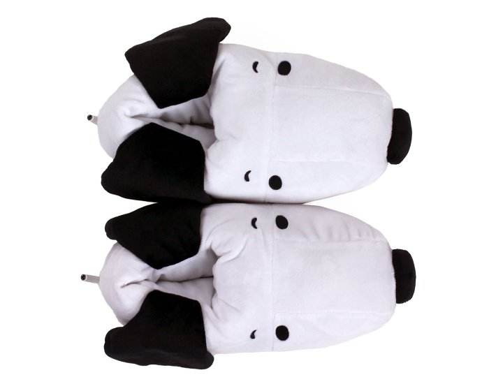 Snoopy USB Heated Slippers Top View