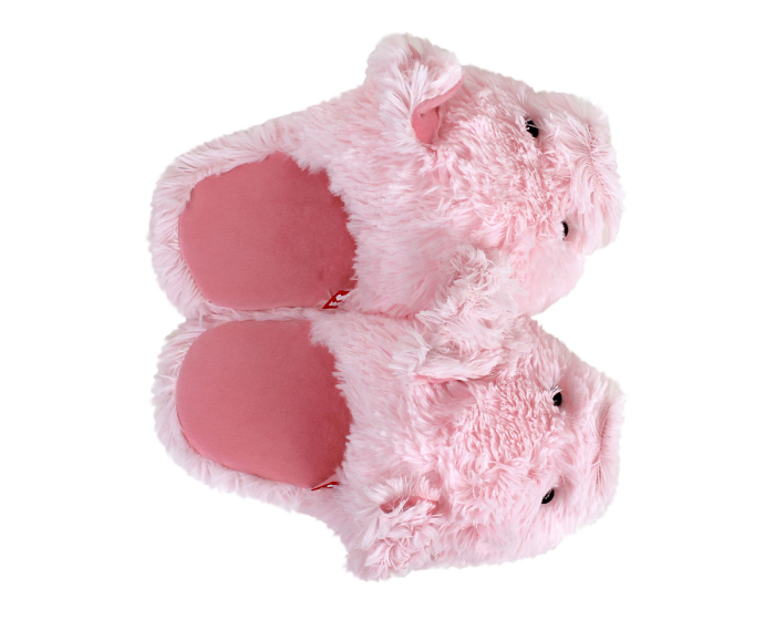 Fuzzy Pig Slippers | Pig Animal Slippers