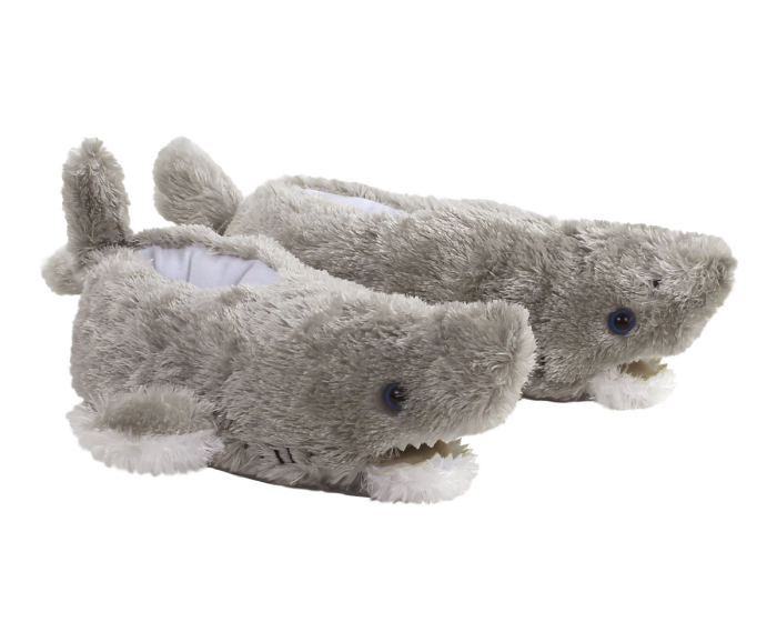 Kids Shark Slippers 3/4 View