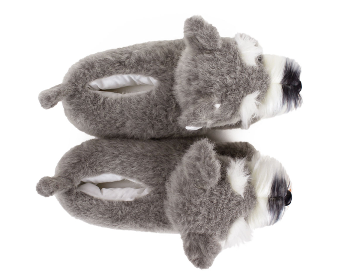 Schnauzer Slippers Bottom View