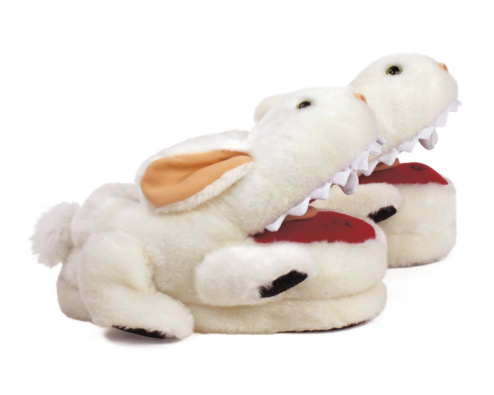 Monty Python Killer Rabbit Slippers Side View