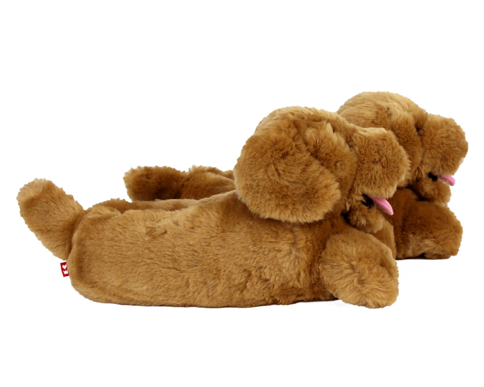 Golden Retriever Slippers View 2