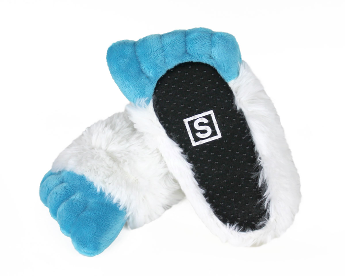 Yeti feet slippers deals