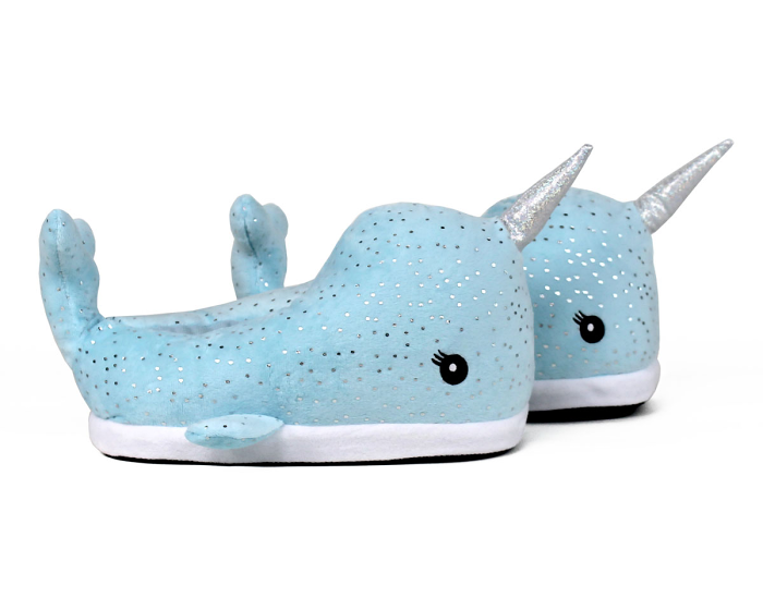 Blue Narwhal Side View