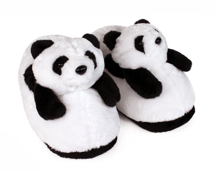 Panda Slippers 3/4 View 