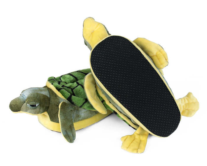 Turtle Slippers Bottom View