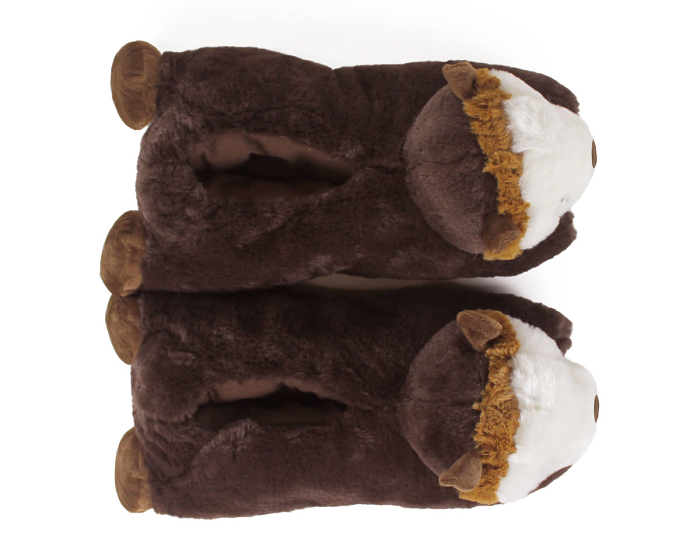 Otter Slippers Top View