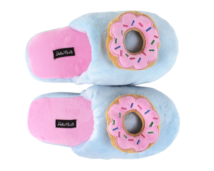 Donut Slippers Top View