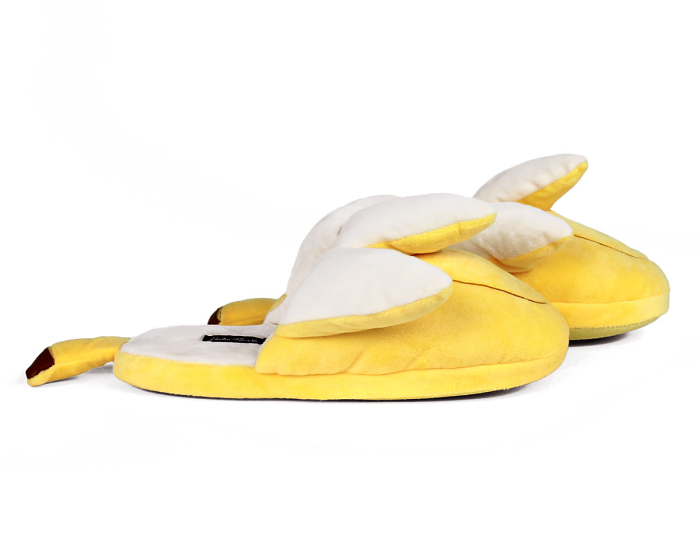 Banana Slippers | Fruit Slippers | Banana Peel Slippers