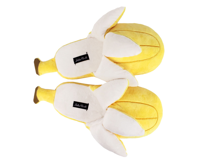 Banana Slippers Top View