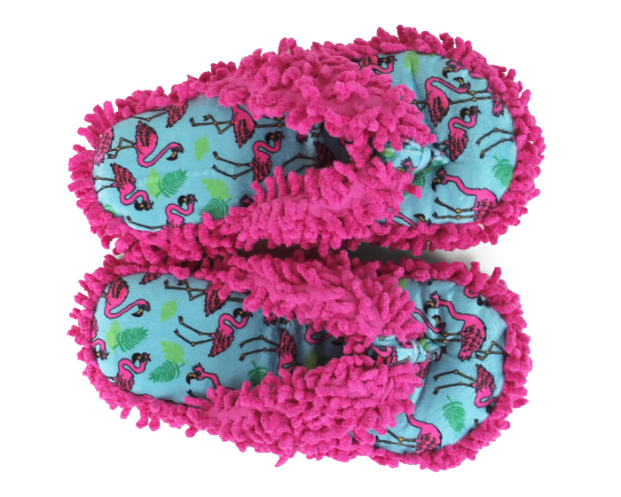 Flamingo Spa Slippers Top View