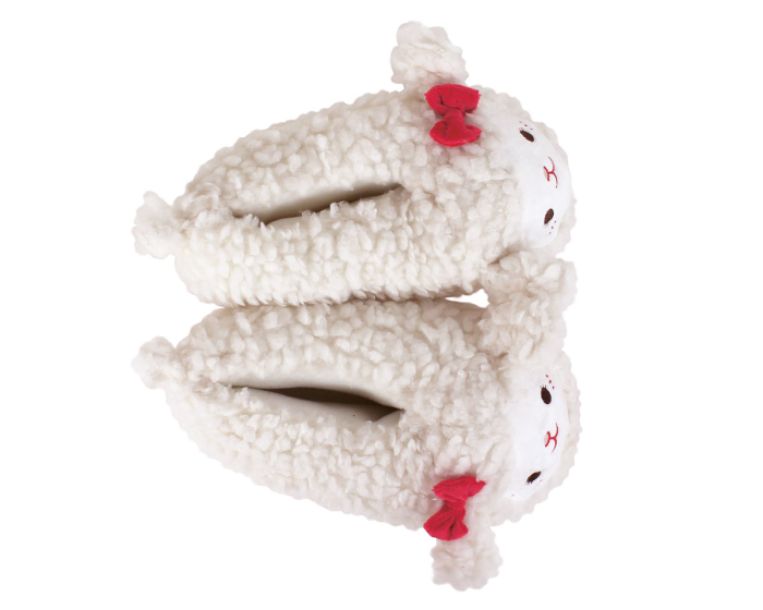 Lamb Slippers Top View