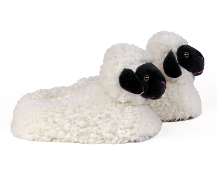 Sheep Slippers Side View
