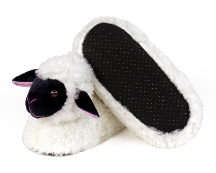 Sheep Slippers Bottom View