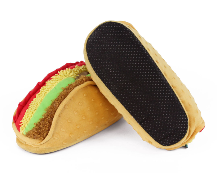 Taco Slippers Bottom View