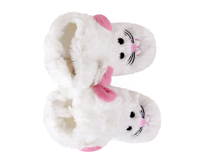 Kids Bunny Slouch Slippers Top View