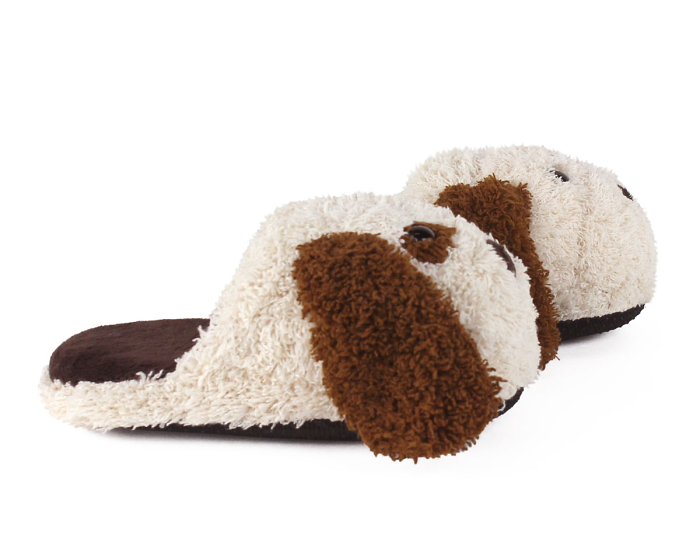 Kids Dog Slippers Side View