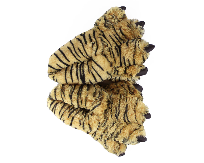 Tiger Paw Slippers Top View