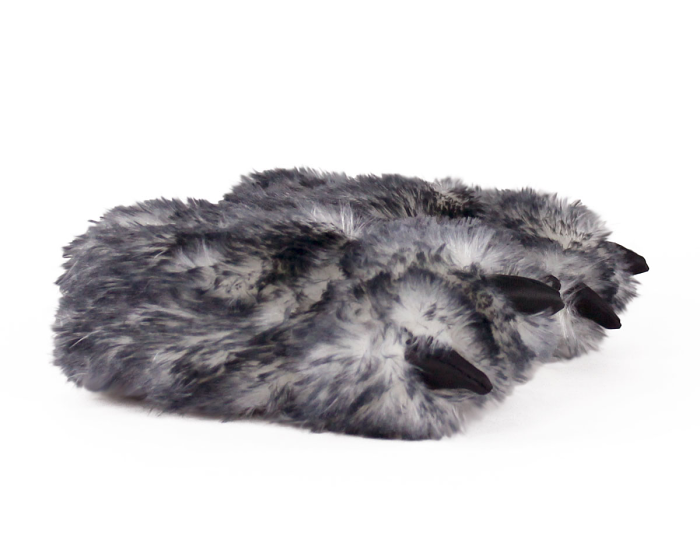 Kids Wolf Paw Slippers Side View
