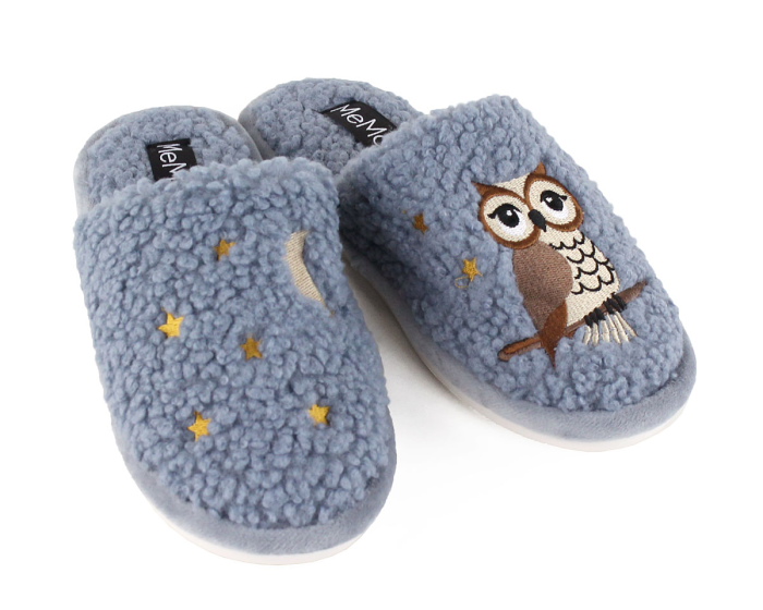 Night Owl Slippers 3/4 View