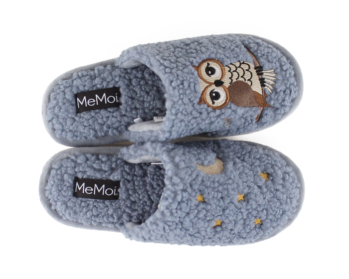 Night Owl Slippers Top View