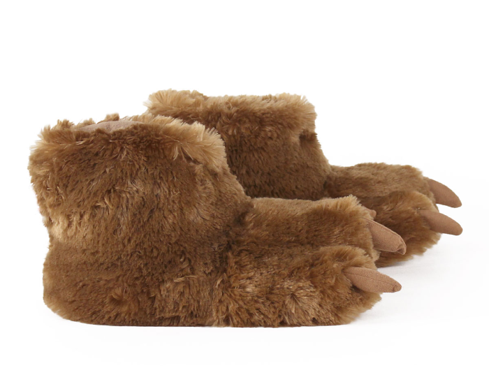 Brown Bear Paw Slippers | Grizzly Bear Claw Slippers