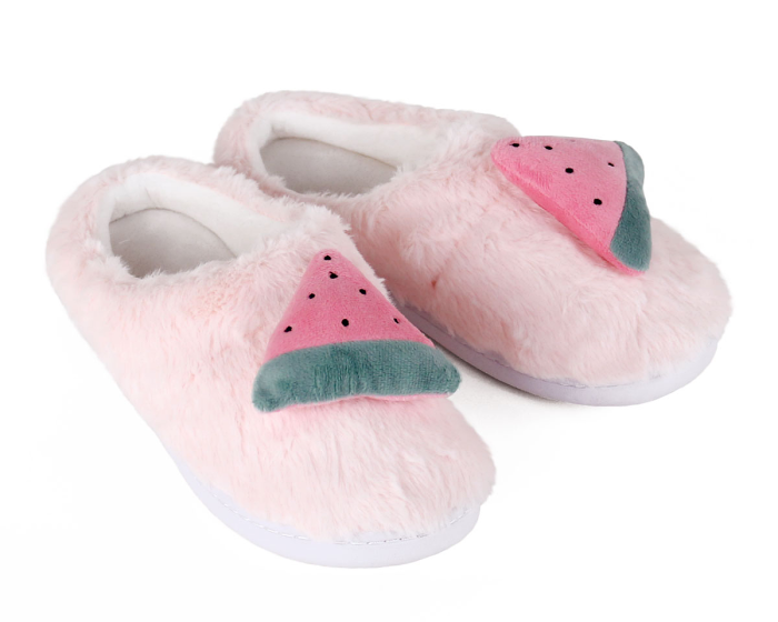 Watermelon Slippers 3/4 View