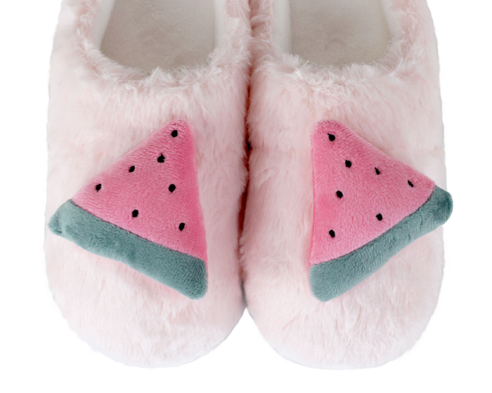 Watermelon Slippers Detail View