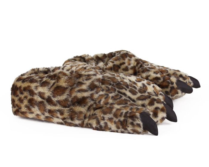 Leopard Claw Slippers Side View