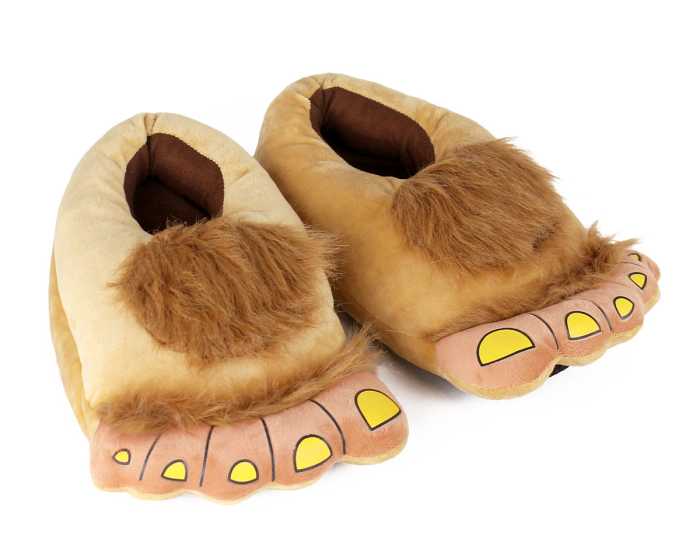 Furry Adventure Slippers 3/4 View