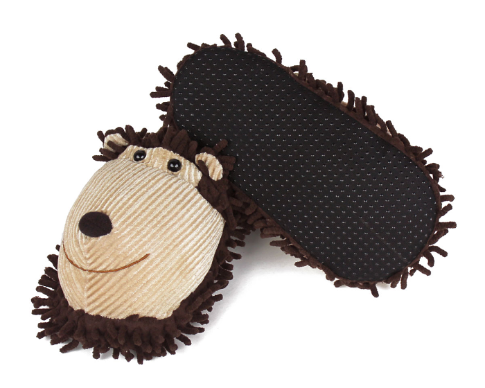Monkey Slippers Bottom View