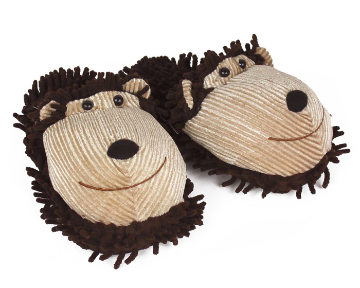 Monkey Slippers 3/4 View