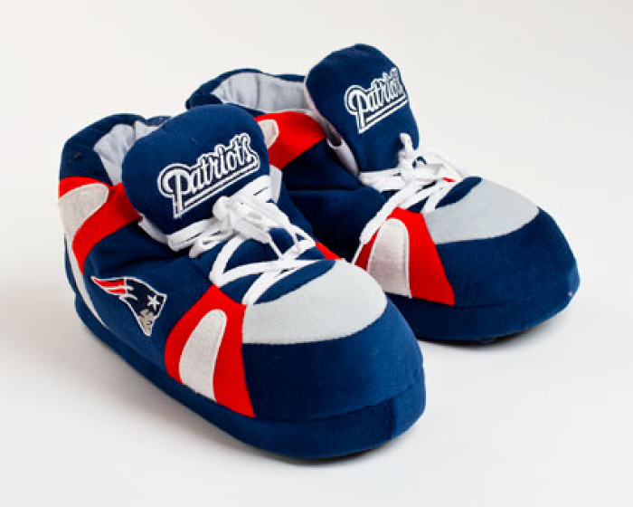 patriots slippers womens