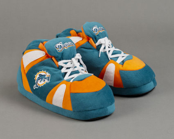 miami dolphins slippers