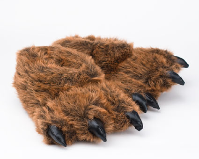 Bear Paw | Grizzly Bear Slipper | Bear Paw Slippers